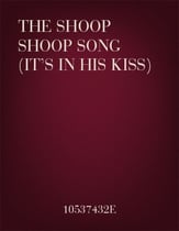 The Shoop Shoop Song (It's In His Kiss) SSAA choral sheet music cover